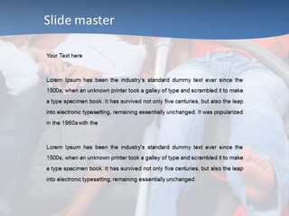 Tired Three Talking PowerPoint Template