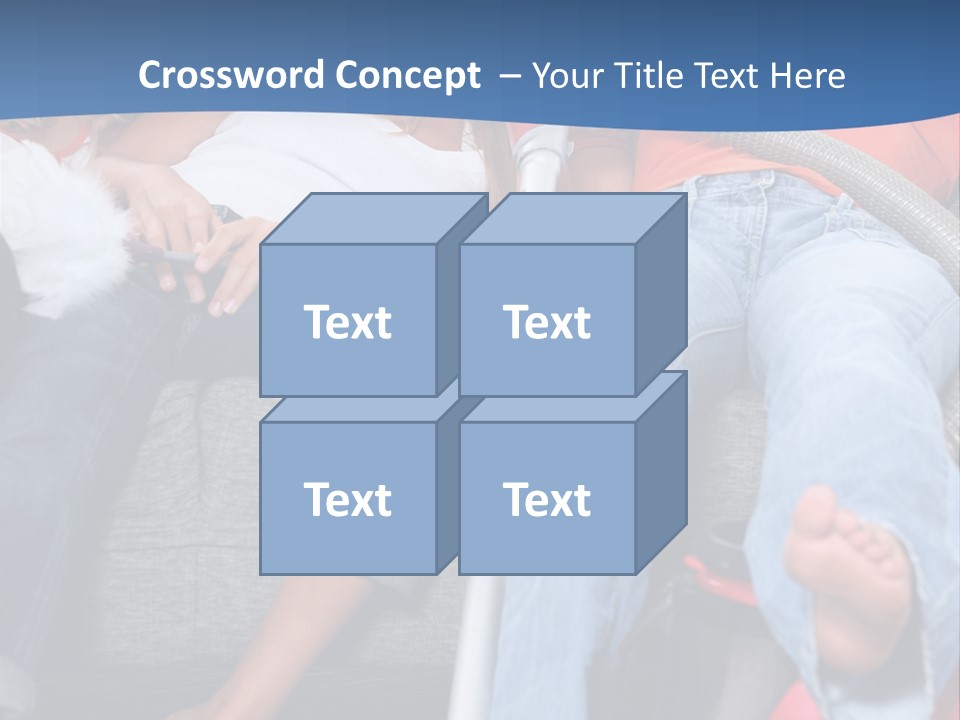 Tired Three Talking PowerPoint Template