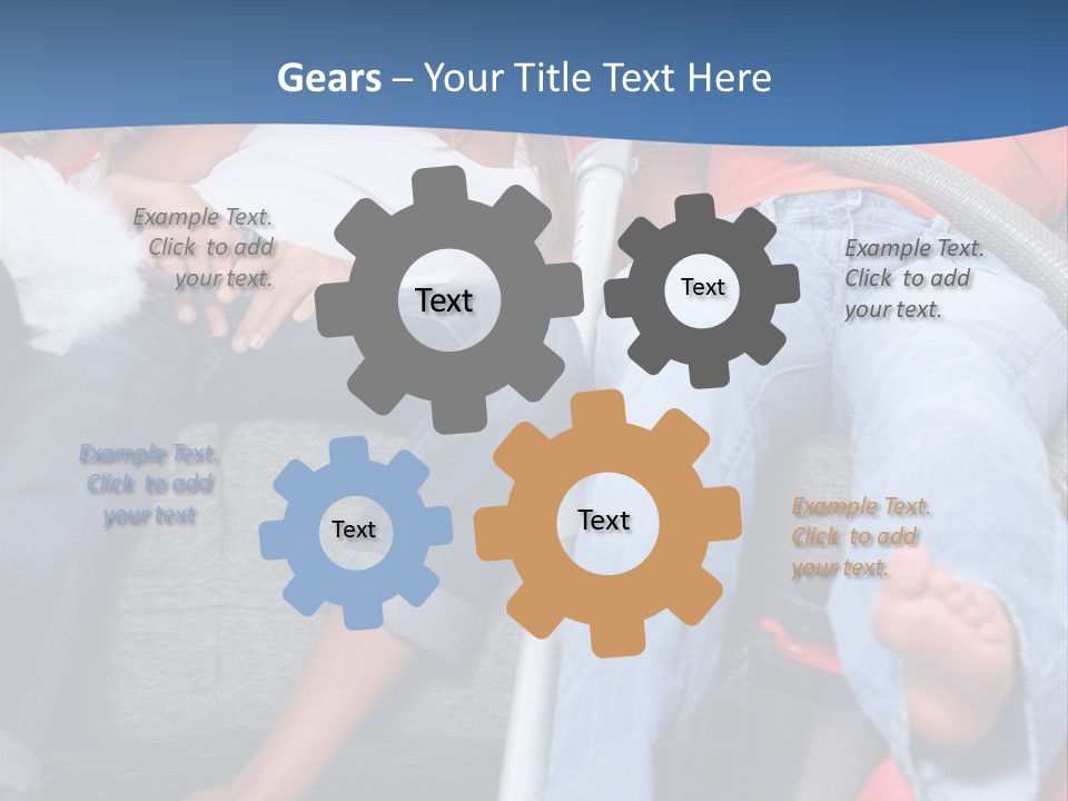 Tired Three Talking PowerPoint Template