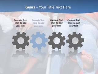 Tired Three Talking PowerPoint Template