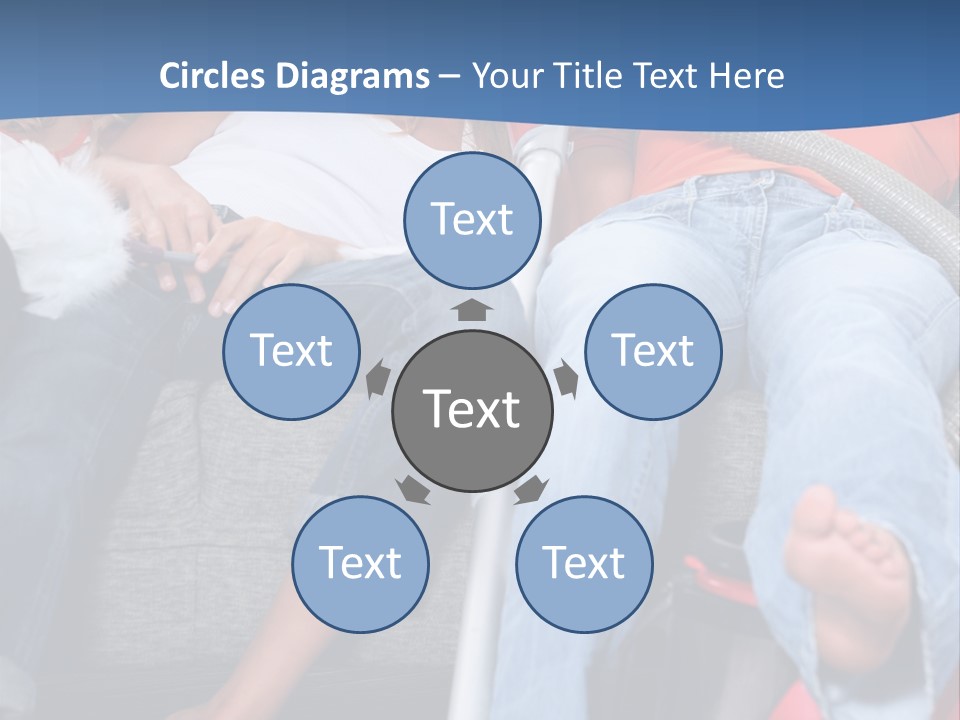 Tired Three Talking PowerPoint Template