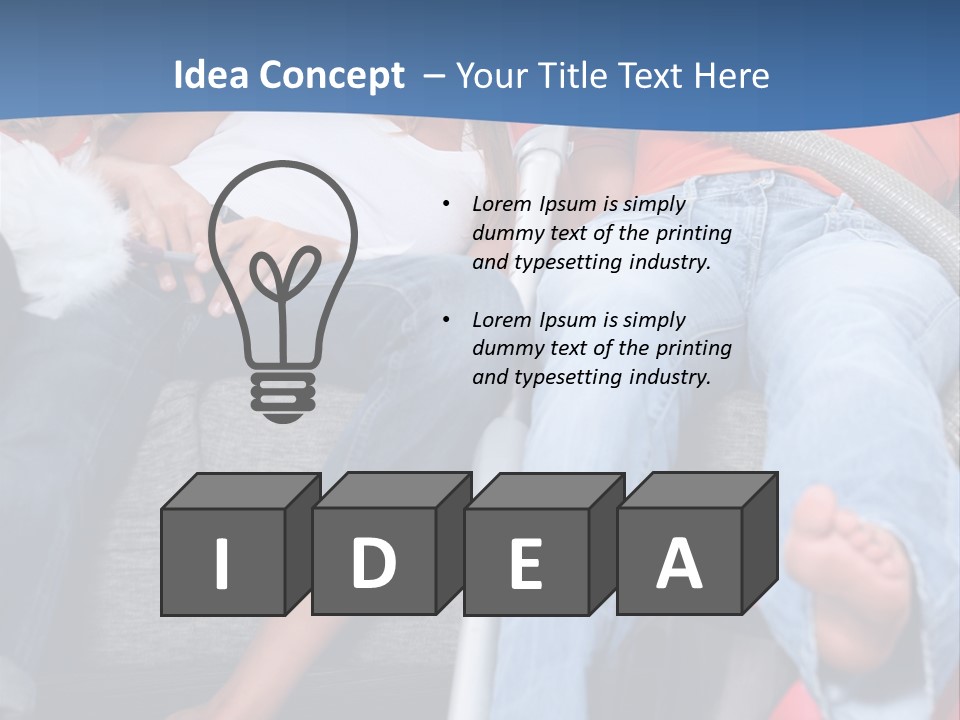 Tired Three Talking PowerPoint Template