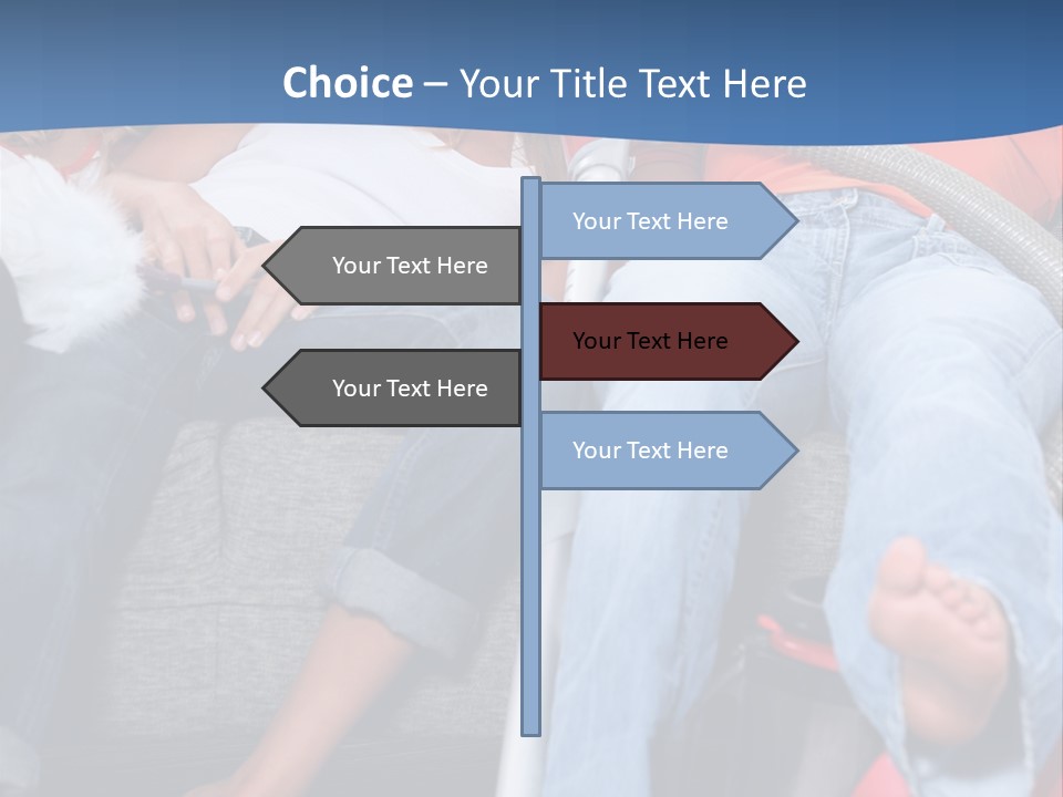 Tired Three Talking PowerPoint Template