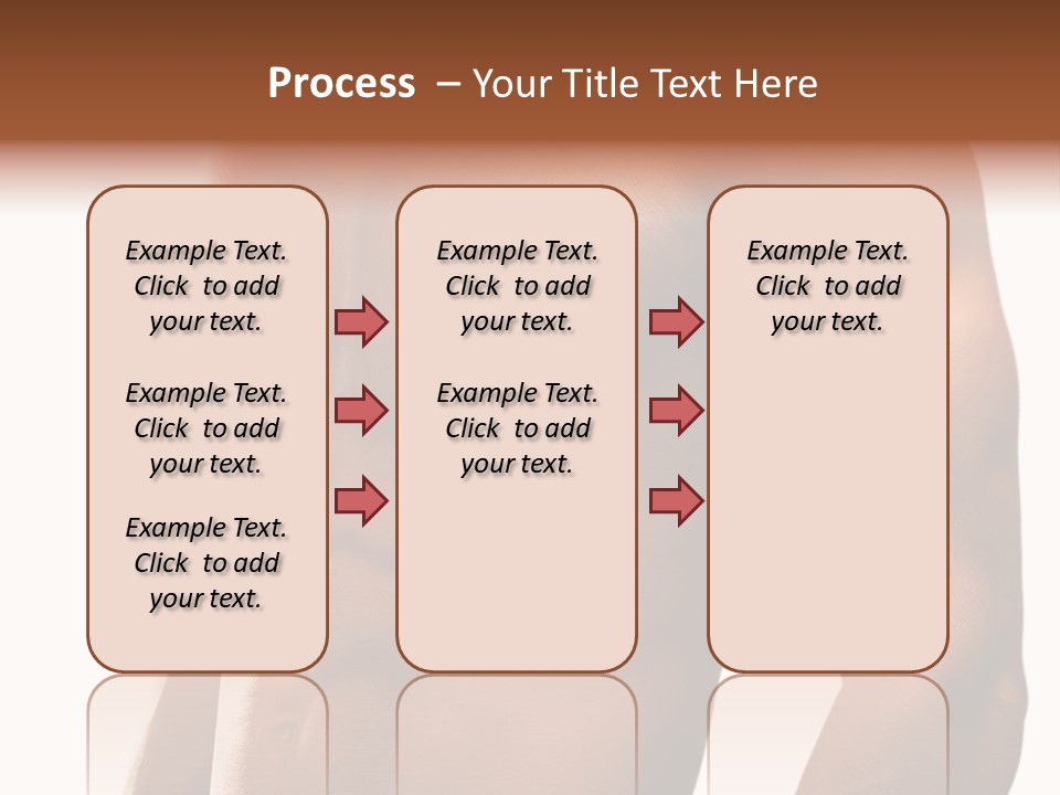 Shirtless Young Beautiful PowerPoint Template