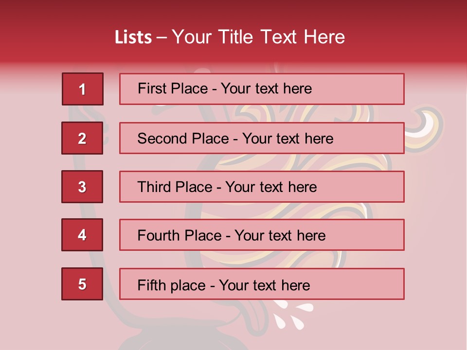 Spicy Taste Fire PowerPoint Template