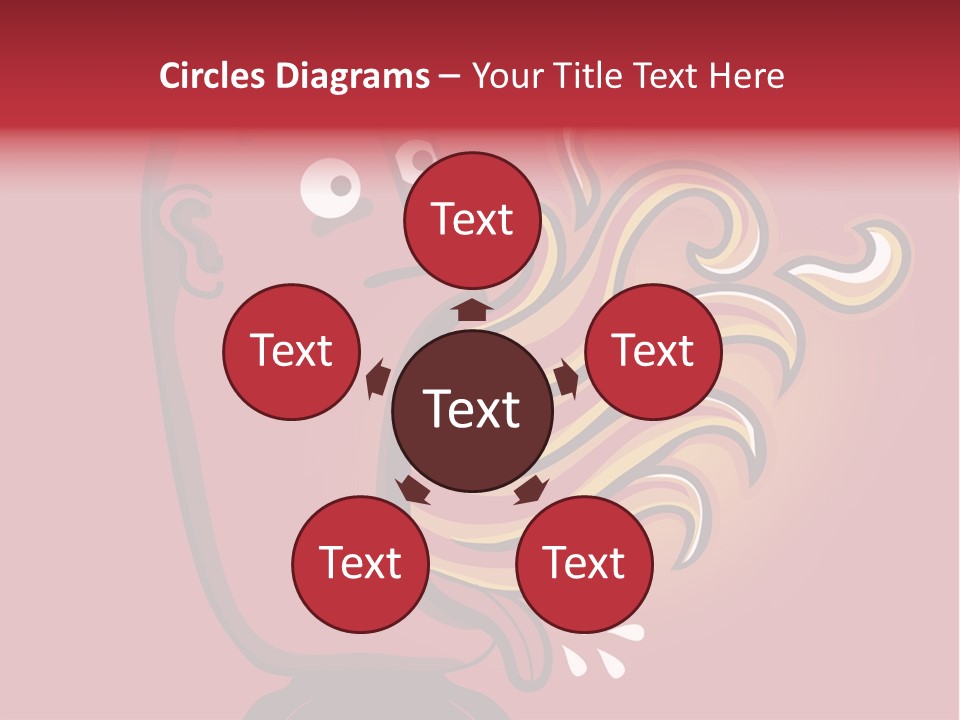 Spicy Taste Fire PowerPoint Template