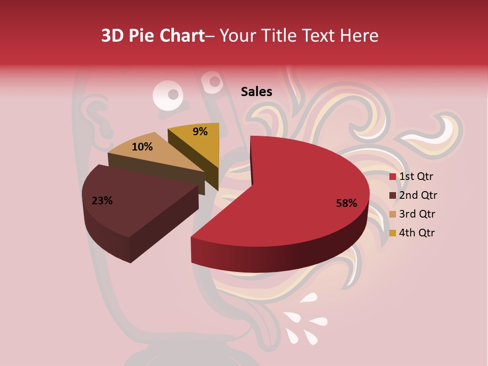 Spicy Taste Fire PowerPoint Template