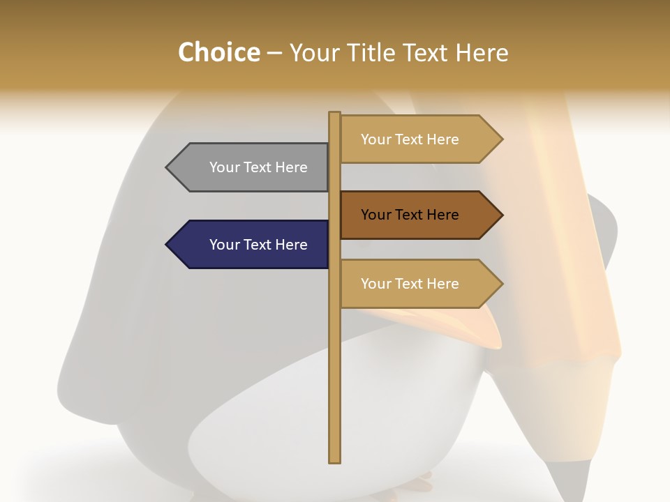 Antarctica Pole Fun PowerPoint Template