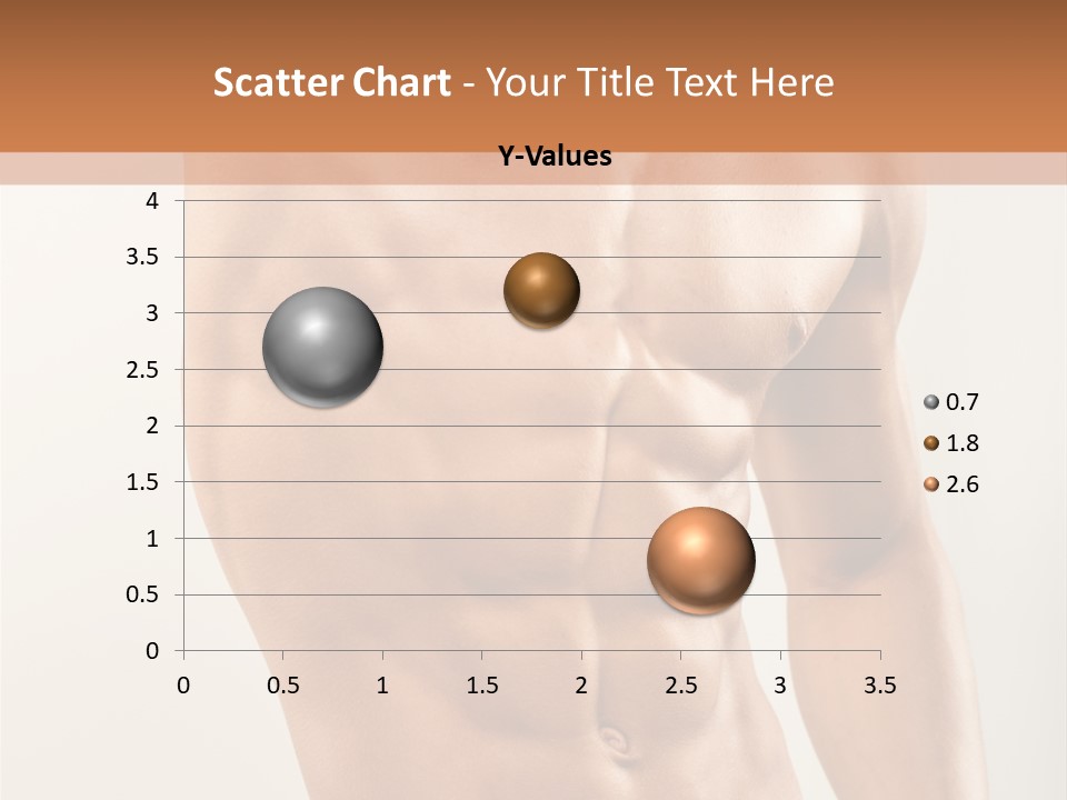 Muscular Fit Healthy PowerPoint Template