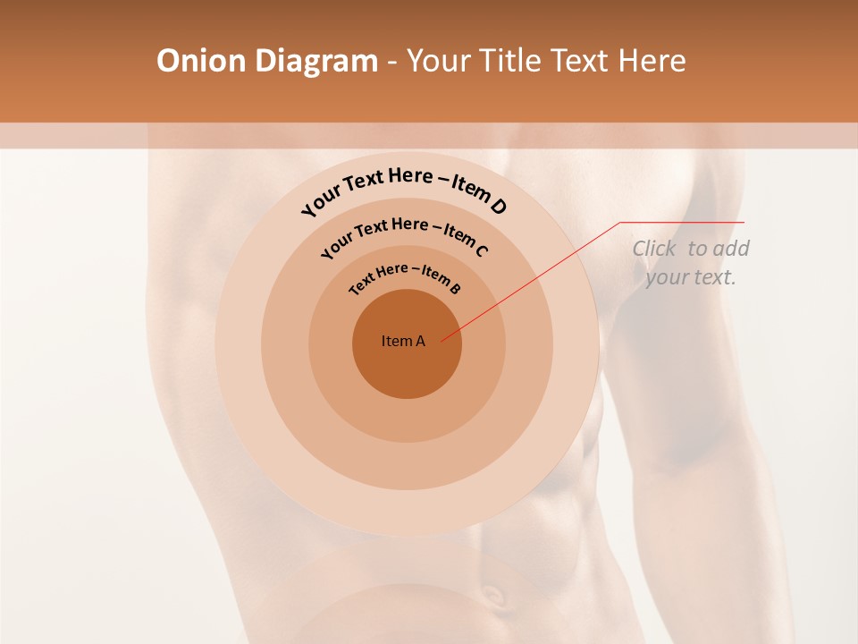 Muscular Fit Healthy PowerPoint Template