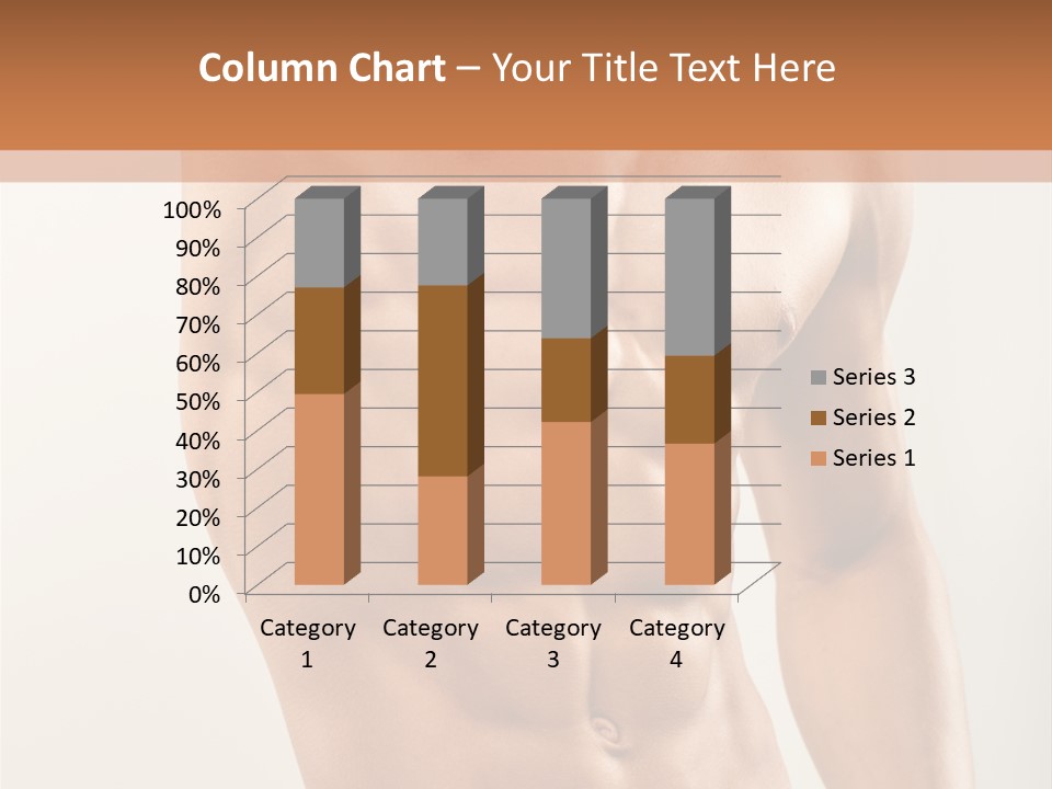 Muscular Fit Healthy PowerPoint Template