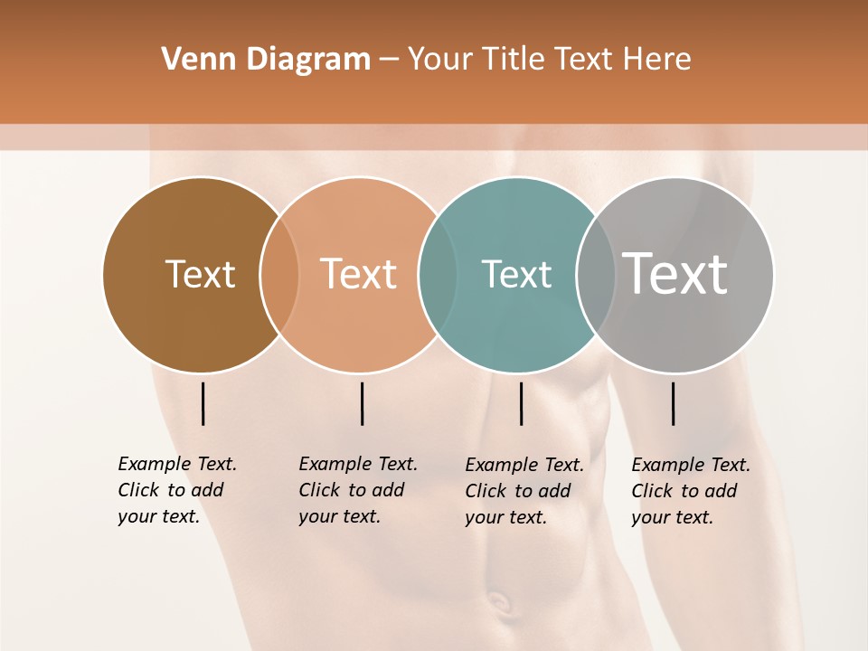 Muscular Fit Healthy PowerPoint Template