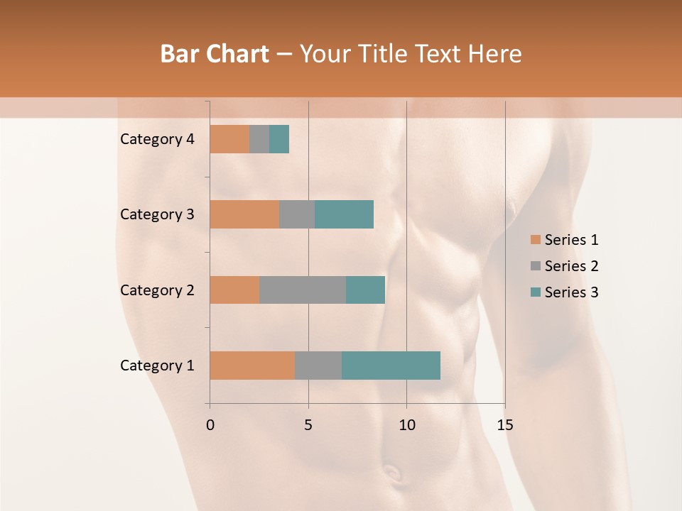 Muscular Fit Healthy PowerPoint Template
