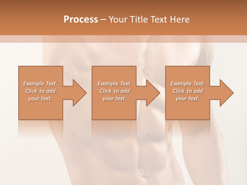 Muscular Fit Healthy PowerPoint Template