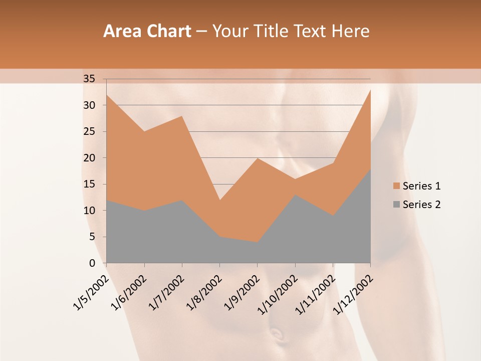 Muscular Fit Healthy PowerPoint Template