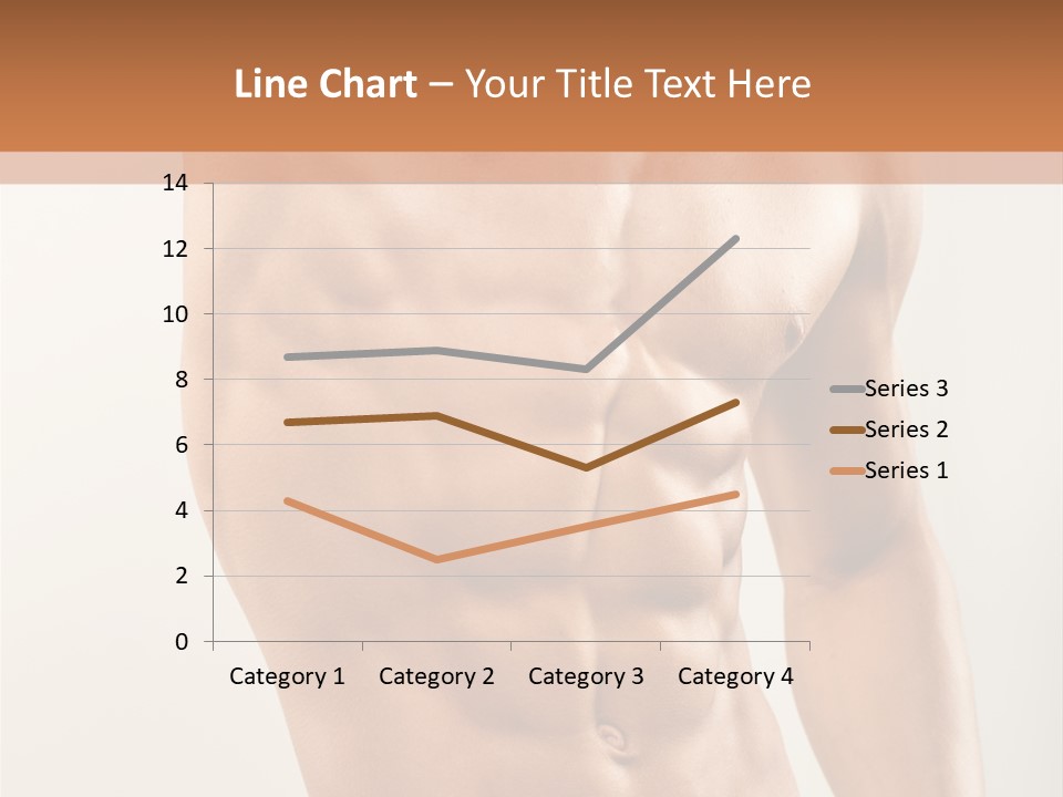 Muscular Fit Healthy PowerPoint Template