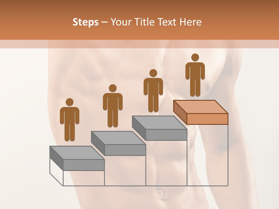 Muscular Fit Healthy PowerPoint Template