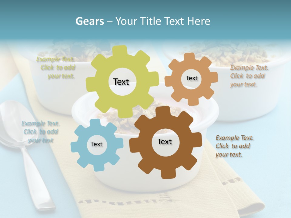 Cereal Meal Granola PowerPoint Template