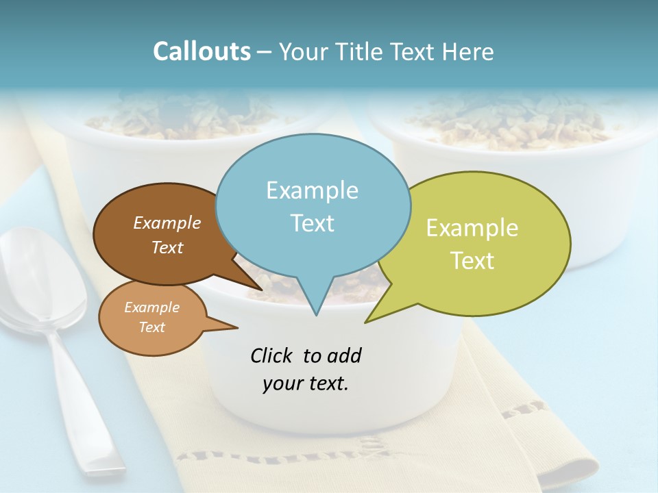 Cereal Meal Granola PowerPoint Template