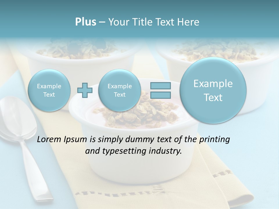 Cereal Meal Granola PowerPoint Template