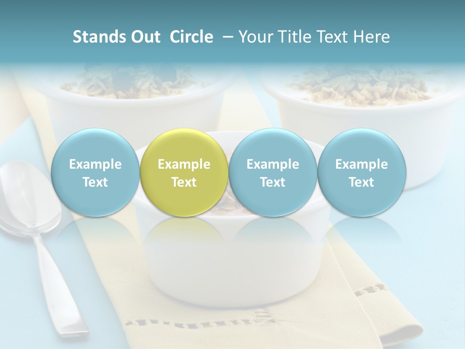 Cereal Meal Granola PowerPoint Template