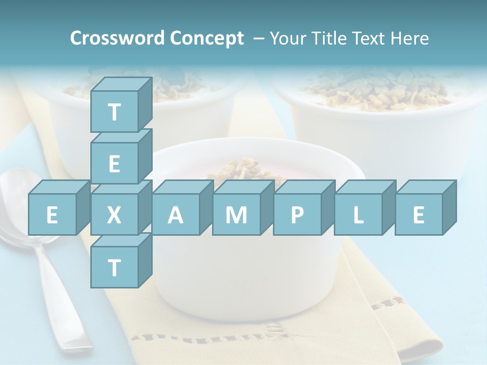 Cereal Meal Granola PowerPoint Template