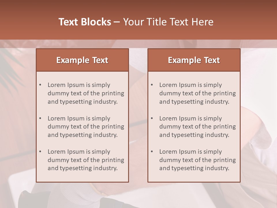 Handsome Handyman Industry PowerPoint Template
