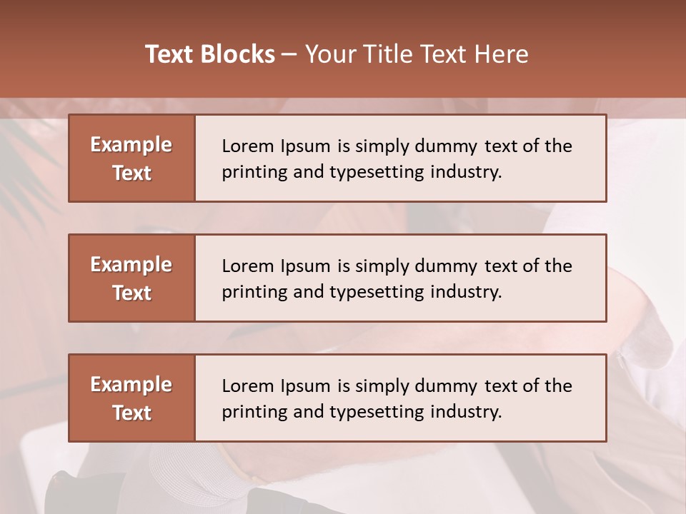 Handsome Handyman Industry PowerPoint Template