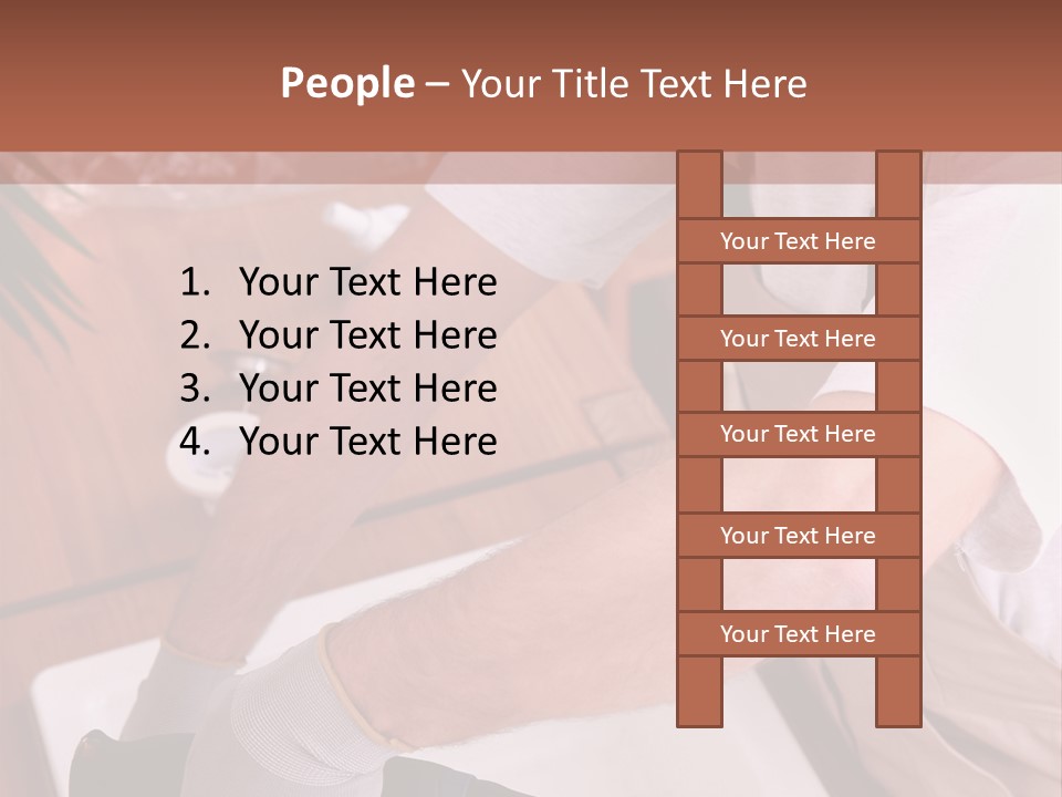 Handsome Handyman Industry PowerPoint Template