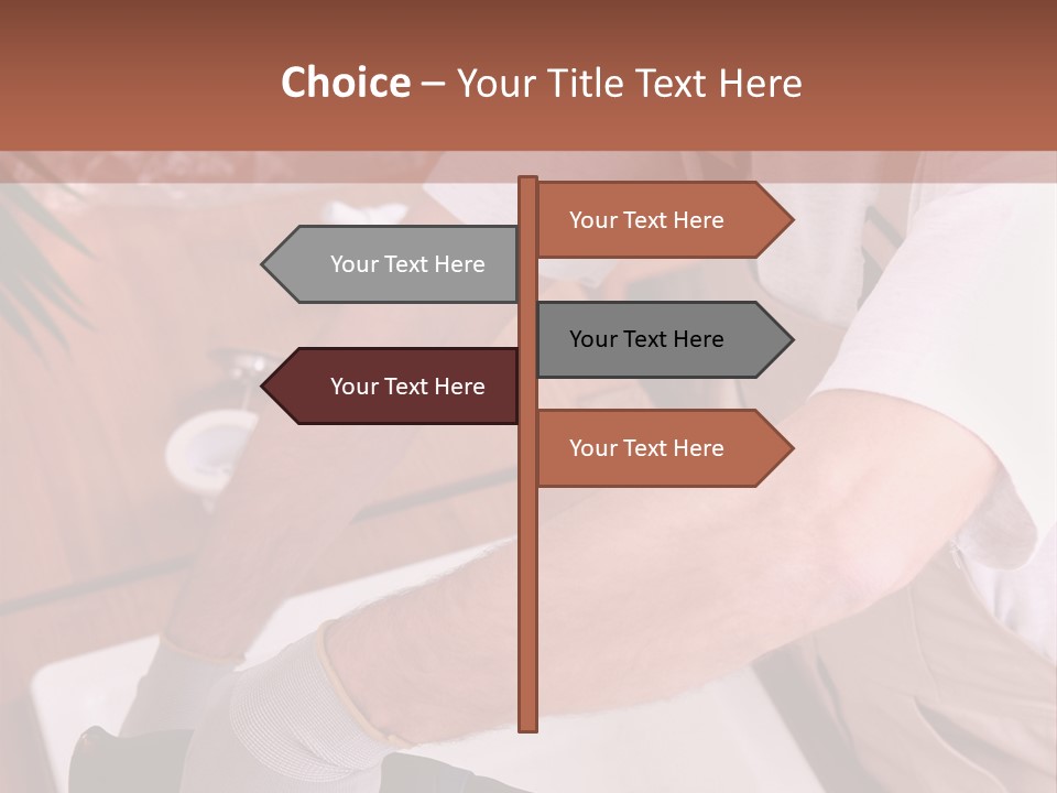 Handsome Handyman Industry PowerPoint Template