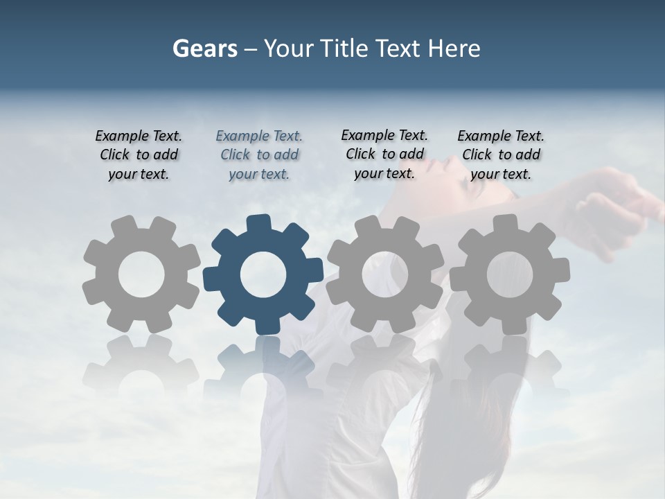 Open Cloudy Welfare PowerPoint Template