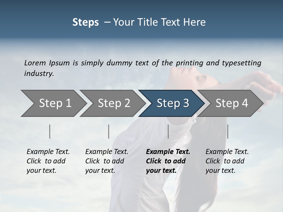 Open Cloudy Welfare PowerPoint Template