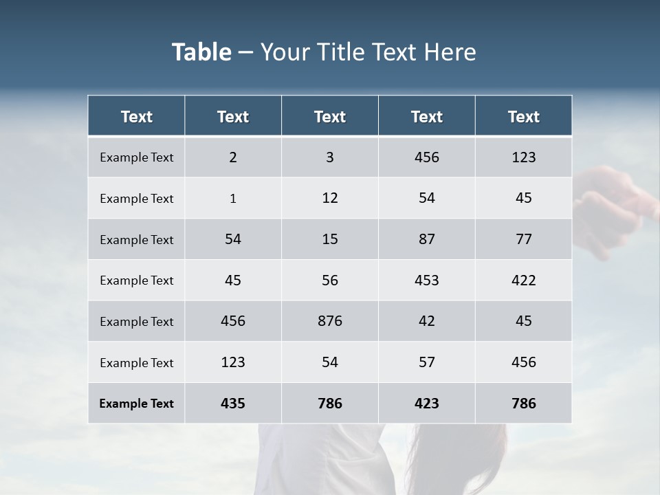 Open Cloudy Welfare PowerPoint Template