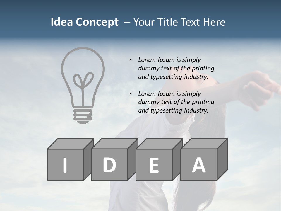 Open Cloudy Welfare PowerPoint Template