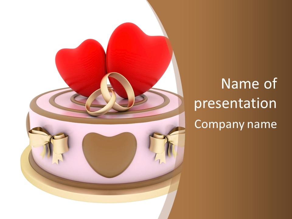 Wed Celebrate Ceremony PowerPoint Template