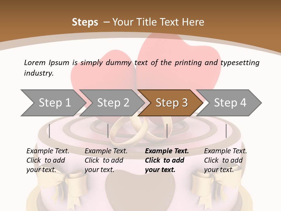 Wed Celebrate Ceremony PowerPoint Template