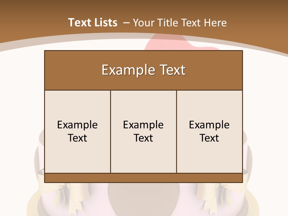 Wed Celebrate Ceremony PowerPoint Template