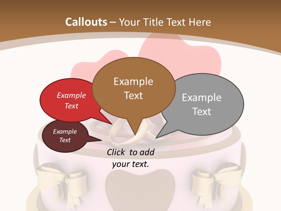 Wed Celebrate Ceremony PowerPoint Template