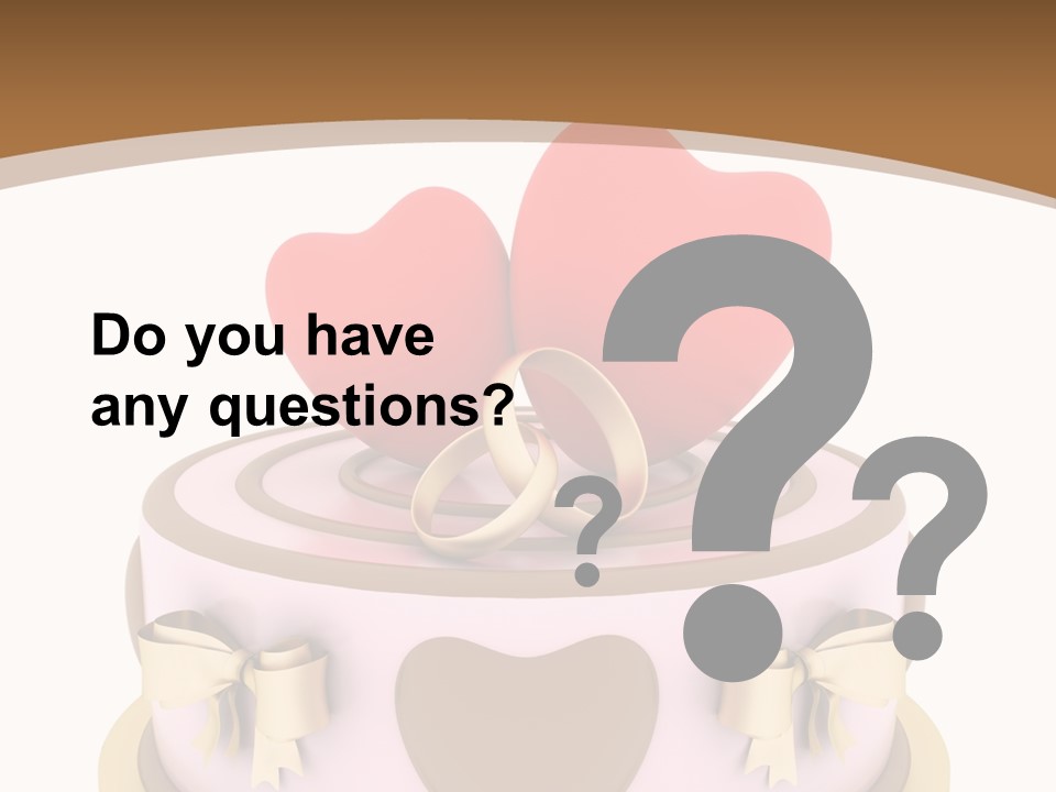 Wed Celebrate Ceremony PowerPoint Template