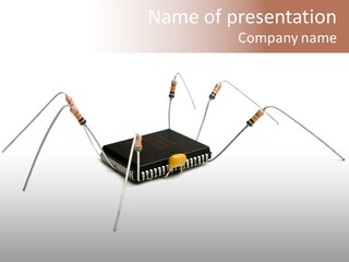 Electronics Fraud System PowerPoint Template