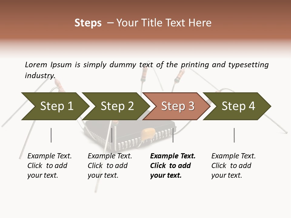 Electronics Fraud System PowerPoint Template
