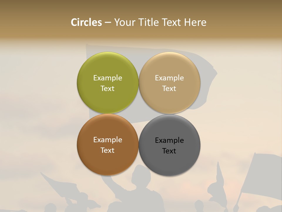 Anger Oppression Guerrilla PowerPoint Template