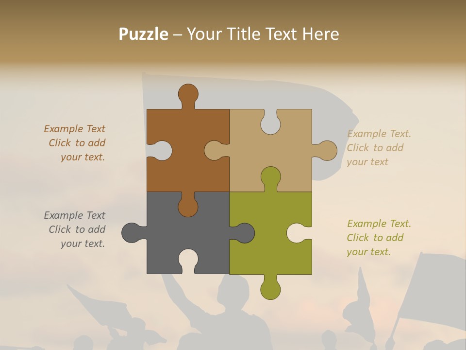 Anger Oppression Guerrilla PowerPoint Template