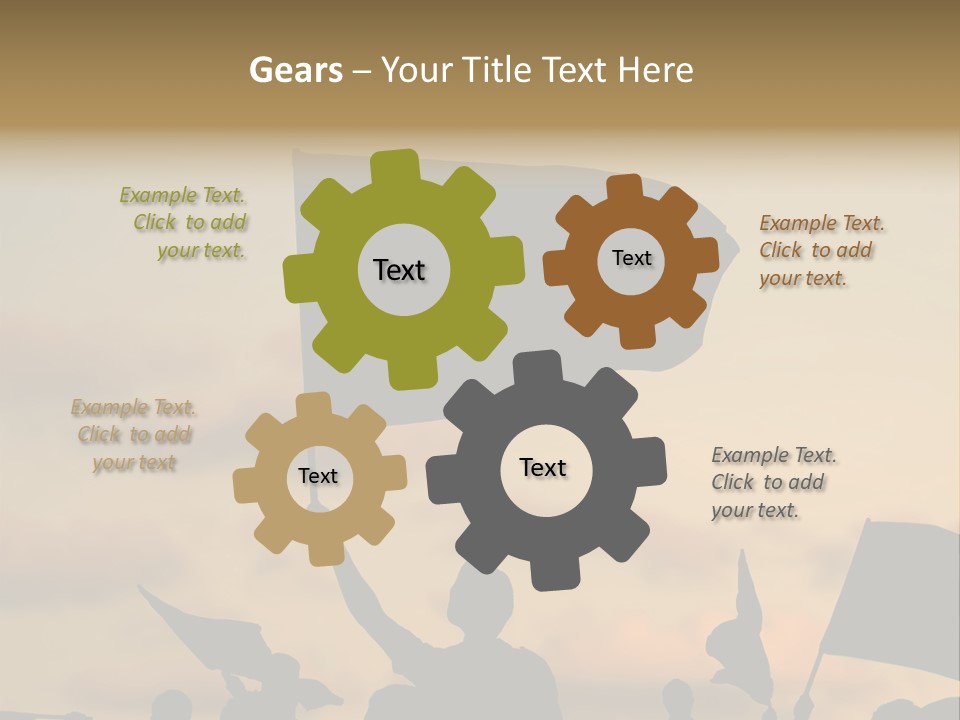 Anger Oppression Guerrilla PowerPoint Template
