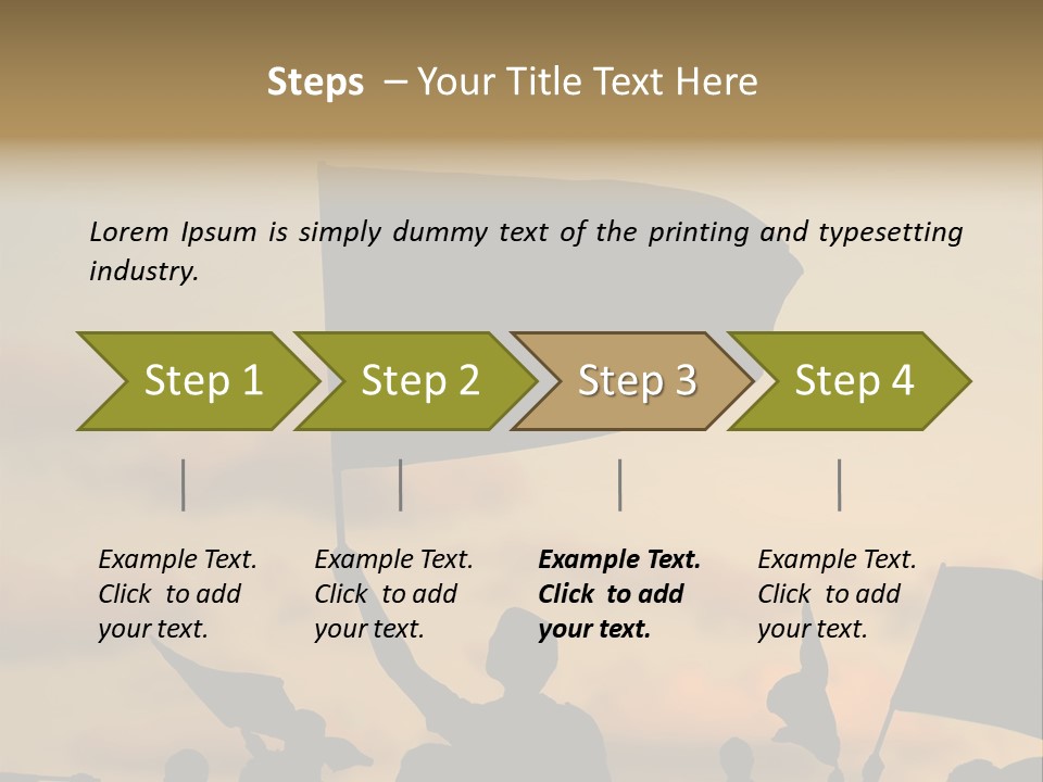 Anger Oppression Guerrilla PowerPoint Template