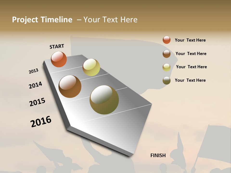 Anger Oppression Guerrilla PowerPoint Template