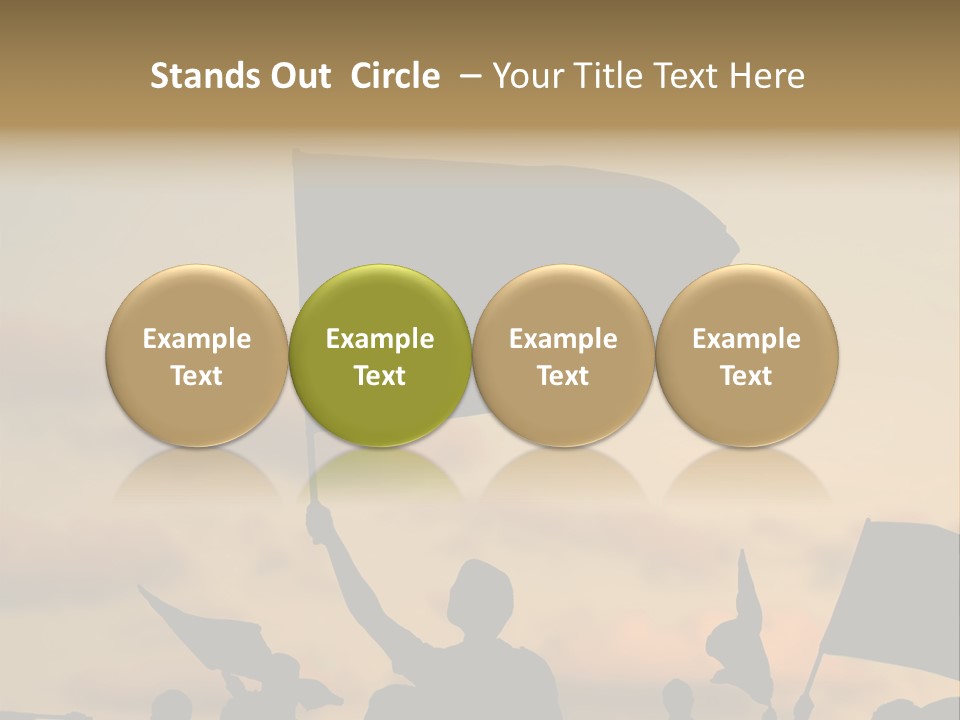 Anger Oppression Guerrilla PowerPoint Template