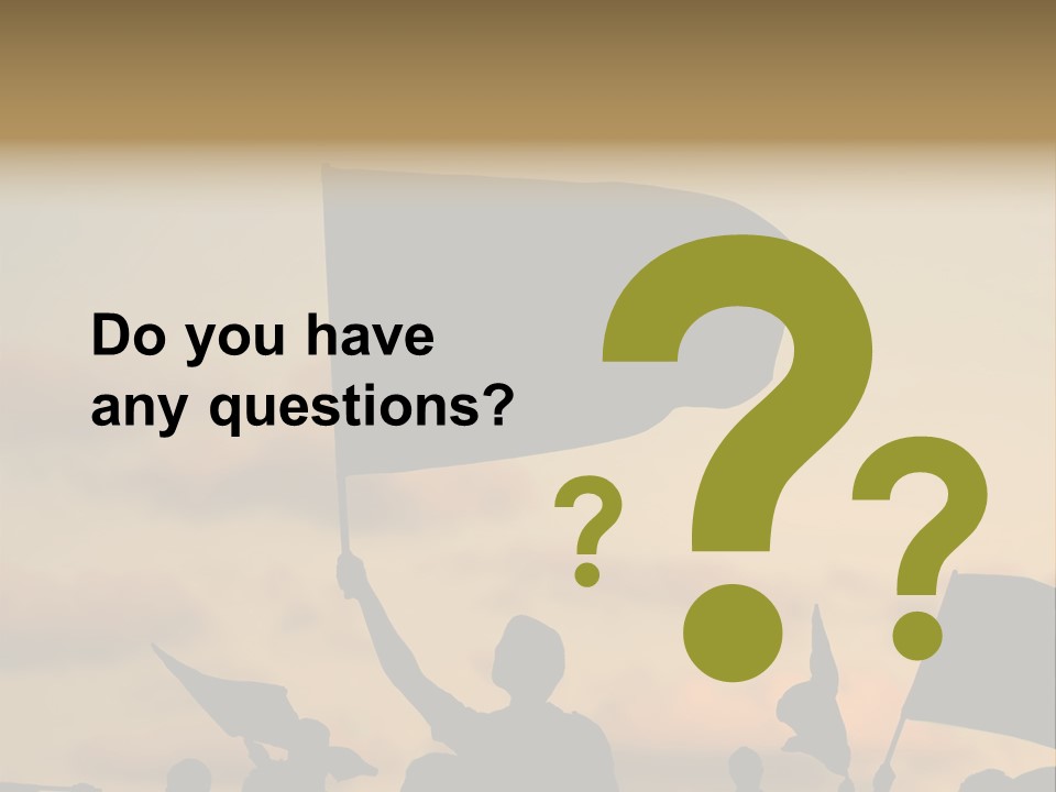 Anger Oppression Guerrilla PowerPoint Template