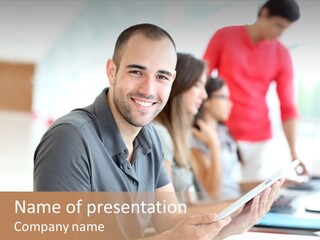 Classroom Training Course Laboratory PowerPoint Template