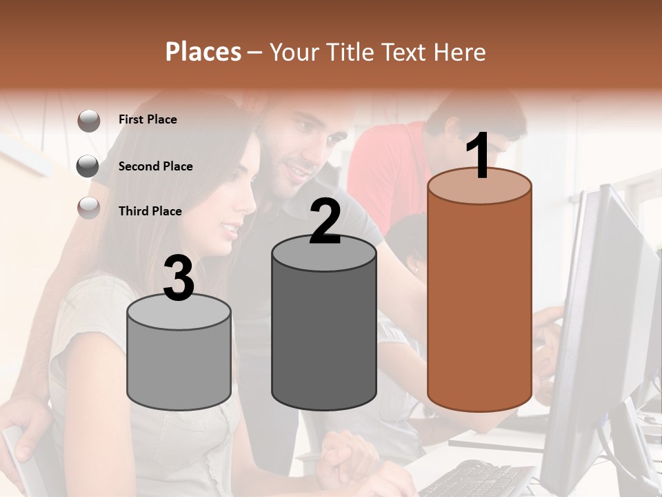 Internet Finance Lab PowerPoint Template